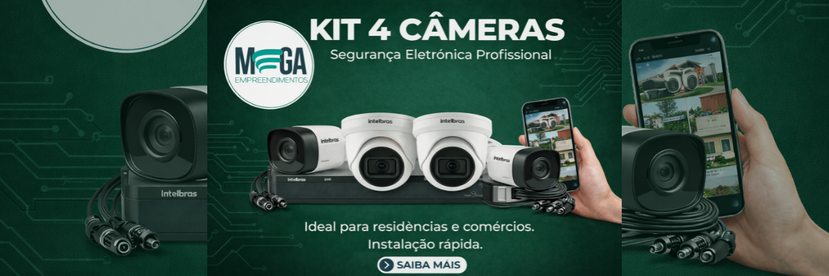 Kit Essencial – 4 Câmeras